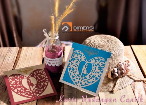 Jasa Cetak Kartu Undangan Cantik Pernikahan Via Online